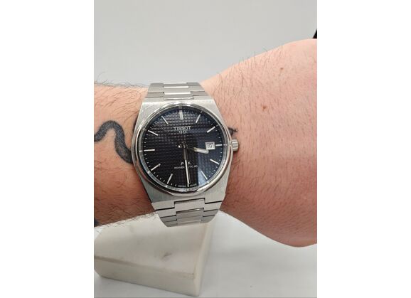 Image Montre Homme TISSOT PRX Powermatic 80 Acier Gris 40 mm