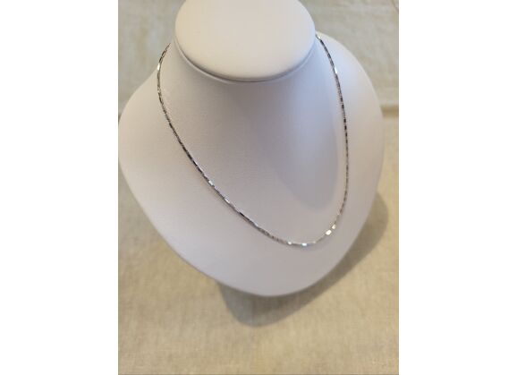 Collier Or blanc