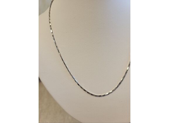 Collier Or blanc