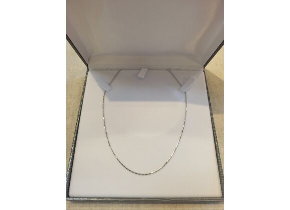 Collier Or blanc
