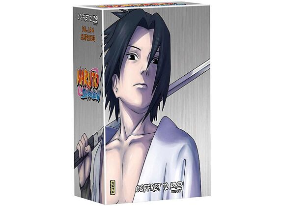 Image DVD Naruto Shippuden - Vol. 1 À 4 - Coffret 12 Dvd - Pack DVD Zone 2