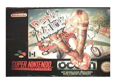 Jeux Vidéo Dennis La Malice Super Nintendo