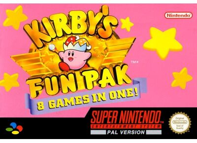 Jeux Vidéo Kirby's Fun Pak Super Nintendo