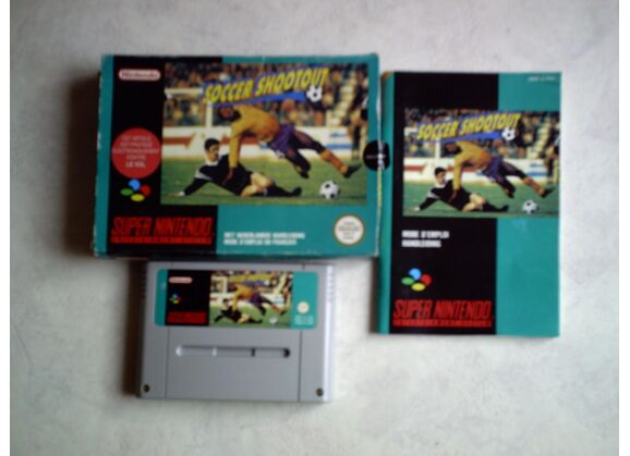 Image Jeux Vidéo Soccer Shootout Super Nintendo