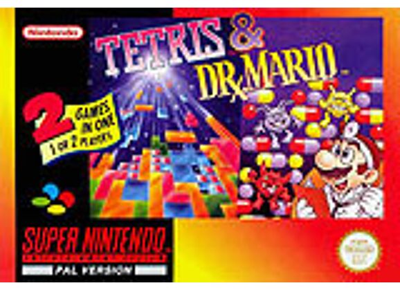 Image Jeux Vidéo Tetris & Dr. Mario Super Nintendo