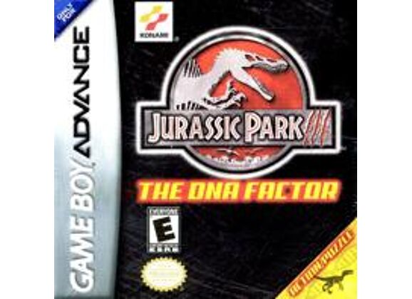 Image Jeux Vidéo Jurassic Park III The DNA Factor Game Boy Advance