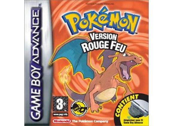 Jeux Vidéo Pokémon Version Rouge Feu Game Boy Advance