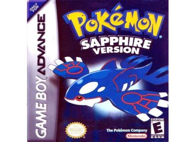 Image Jeux Vidéo Pokémon Sapphire Version Game Boy Advance