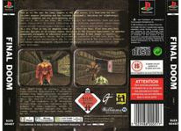 Image Jeux Vidéo Final Doom PlayStation 1 (PS1)
