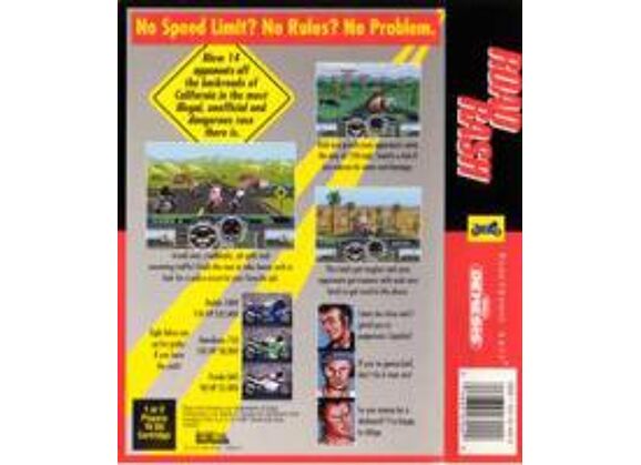 Image Jeux Vidéo Road Rash Megadrive