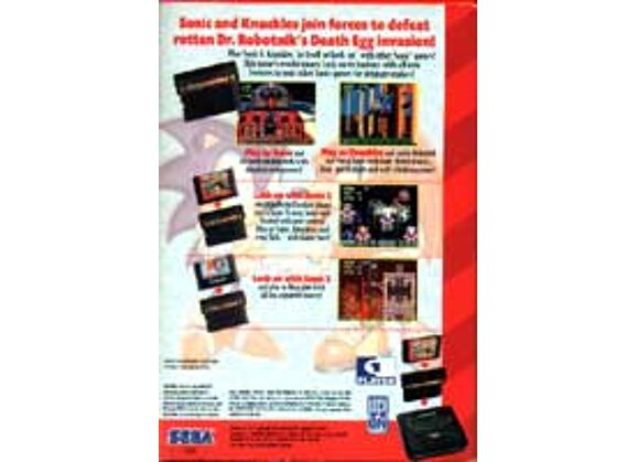 Image Jeux Vidéo Sonic & Knuckles Megadrive