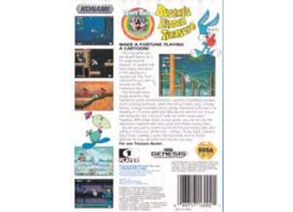 Jeux Vidéo Tiny Toon Adventures Buster\'s Hidden Treasure Megadrive