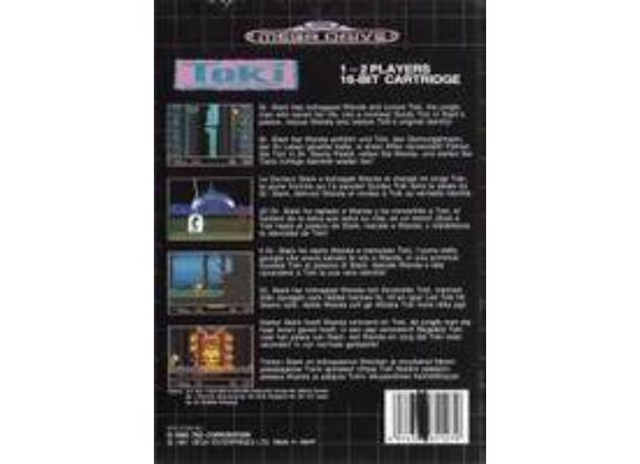 Jeux Vidéo Toki Going Ape Spit Megadrive