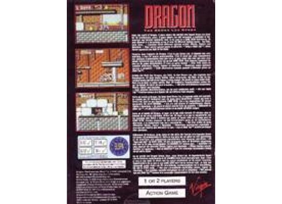 Image Jeux Vidéo Dragon The Bruce Lee Story Game Gear