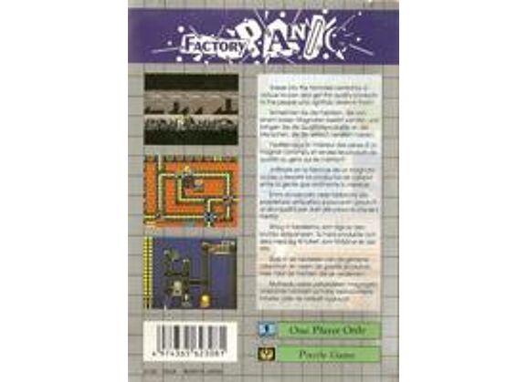 Jeux Vidéo Factory panic Game Gear