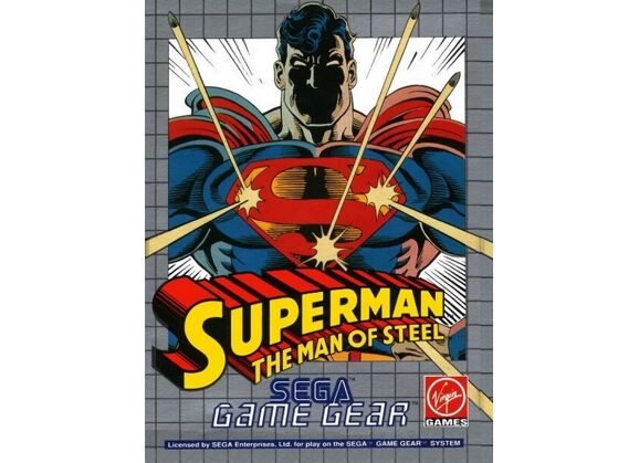 Image Jeux Vidéo Superman The Man Of Steel Game Gear