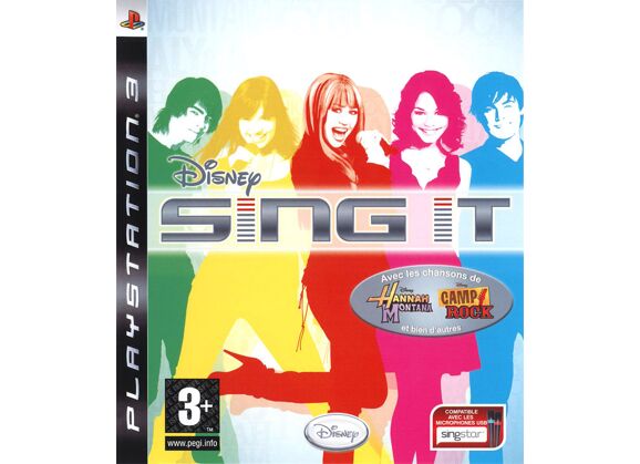 Image Jeux Vidéo Disney Sing it PlayStation 3 (PS3)