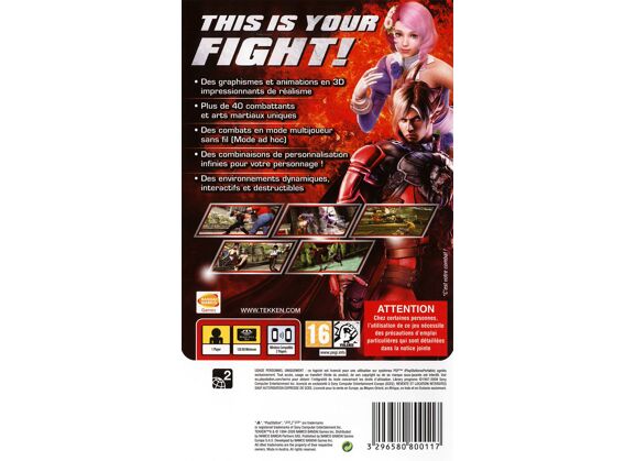 Image Jeux Vidéo Tekken 6 PlayStation Portable (PSP)