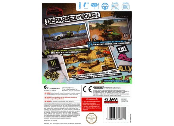 Image Jeux Vidéo Colin McRae DiRT 2 Wii