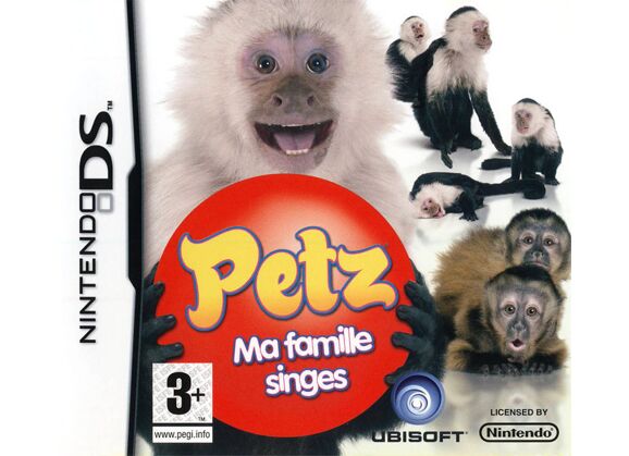 Jeux Vidéo Petz Ma Famille Singes DS