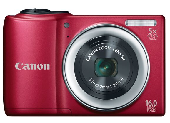 Image Appareil photo numérique CANON PowerShot A810 Rouge