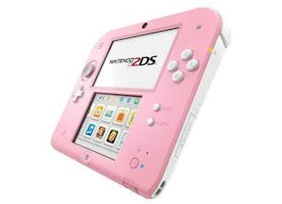 Image Console NINTENDO 2DS Blanc Rose