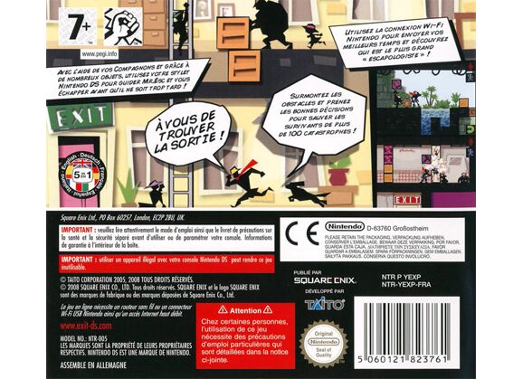 Image Jeux Vidéo Exit DS DS