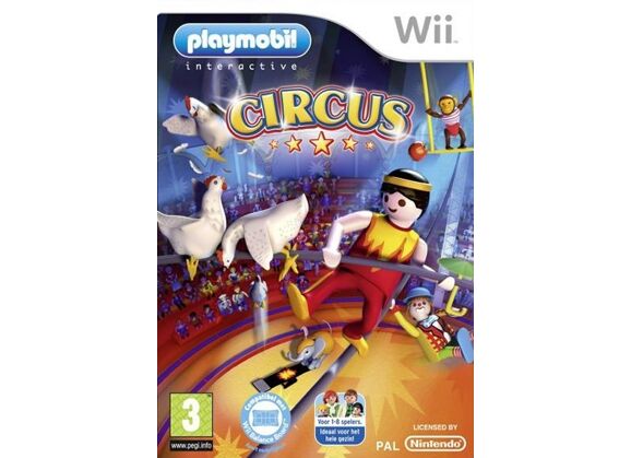 Image Jeux Vidéo Playmobil Circus Tous en Piste Wii