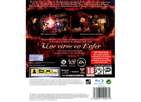 Jeux Vidéo Shadows of the Damned PlayStation 3 (PS3)