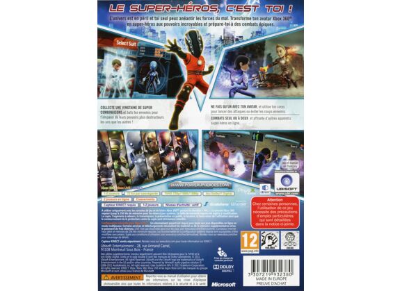 Jeux Vidéo PowerUp Heroes Xbox 360