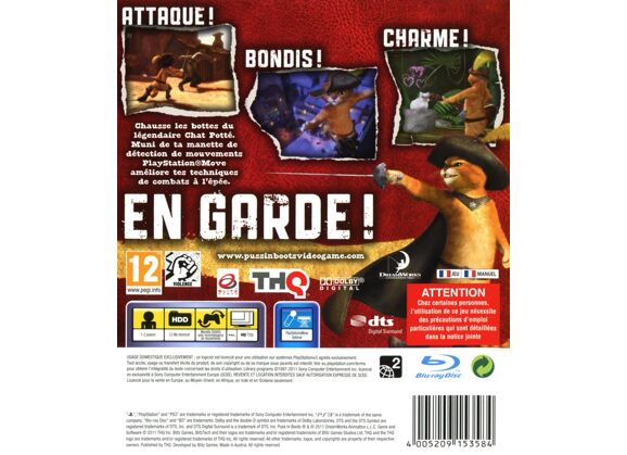 Image Jeux Vidéo Le Chat Potté PlayStation 3 (PS3)