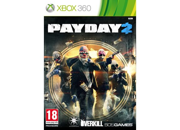Image Jeux Vidéo Payday 2 Xbox 360
