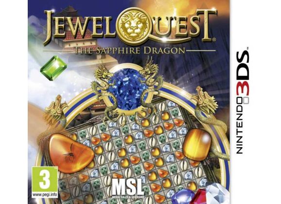 Image Jeux Vidéo Jewel Quest 6 le Dragon de Saphir 3DS