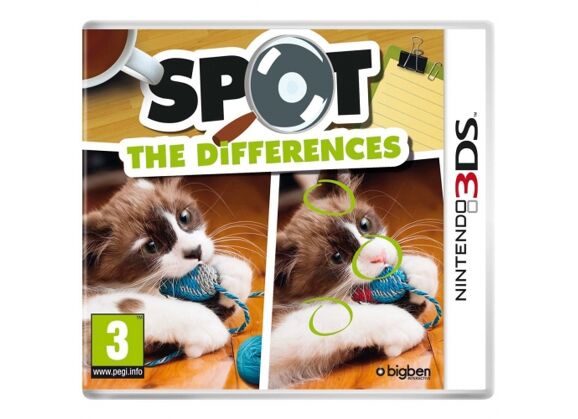 Image Jeux Vidéo Spot the Differences! 3DS