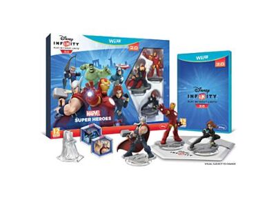 Image Jeux Vidéo Disney Infinity 2.0 Marvel Super Heroes Pack de Démarrage Wii U