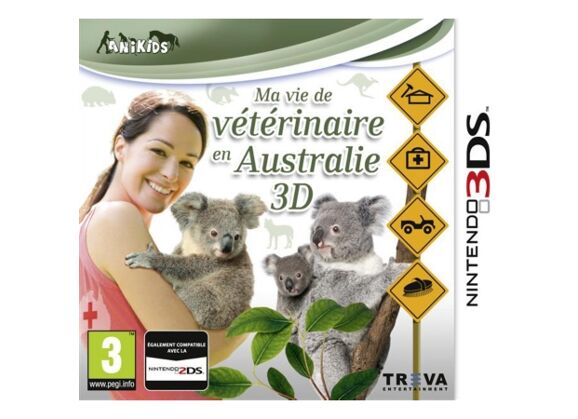 Image Jeux Vidéo Ma Vie de Veterinaire 3d en Australie 3DS