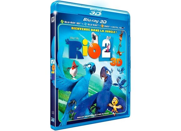 Image Blu-Ray Rio 2 - Combo Blu-ray3D + Blu-ray+ DVD