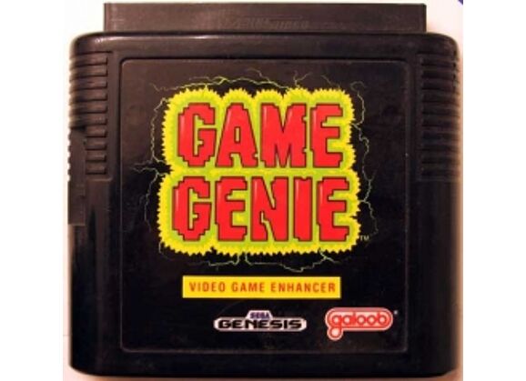 Image Jeux Vidéo Game Genie Megadrive