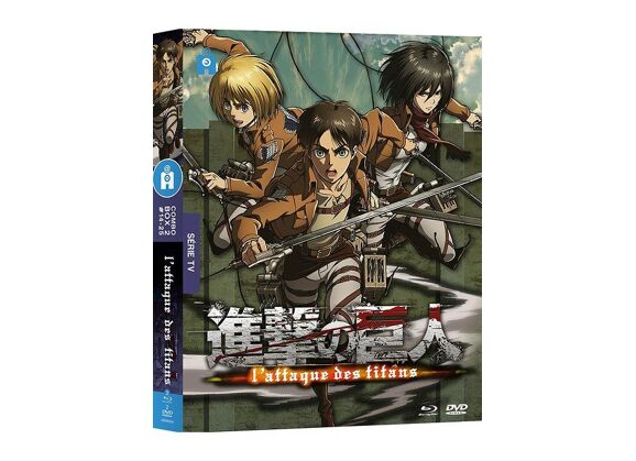 Image Blu-Ray L'Attaque des Titans - Box 2/2 - Combo Blu-ray+ DVD