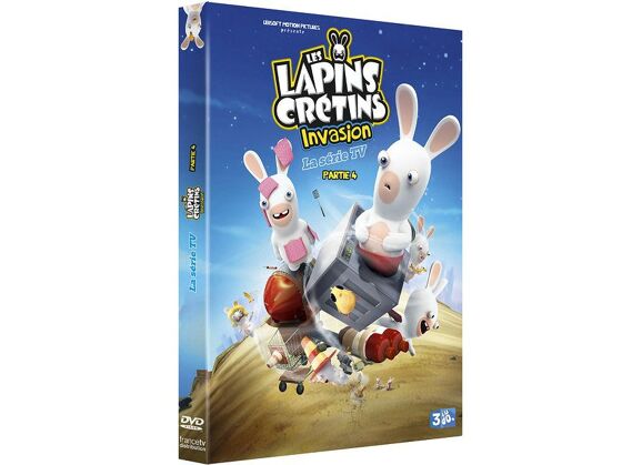 Image DVD Les Lapins Crétins : Invasion - La série TV - Partie 4 DVD Zone 2