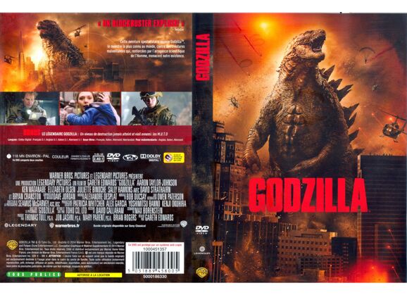 Image DVD GODZILLA DVD Zone 2