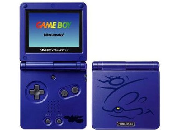 Console NINTENDO Game Boy Advance SP Bleu Pokémon Saphir