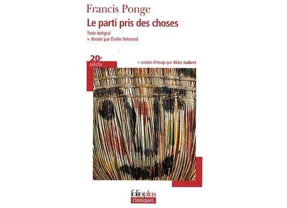 Image Le parti pris des choses
