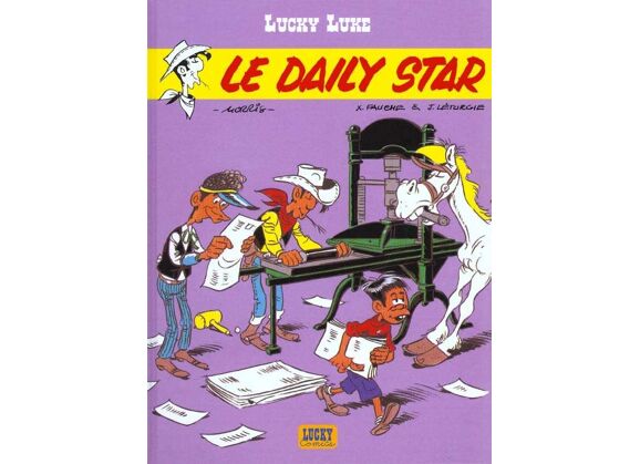 Image Lucky luke t.53 - le daily star