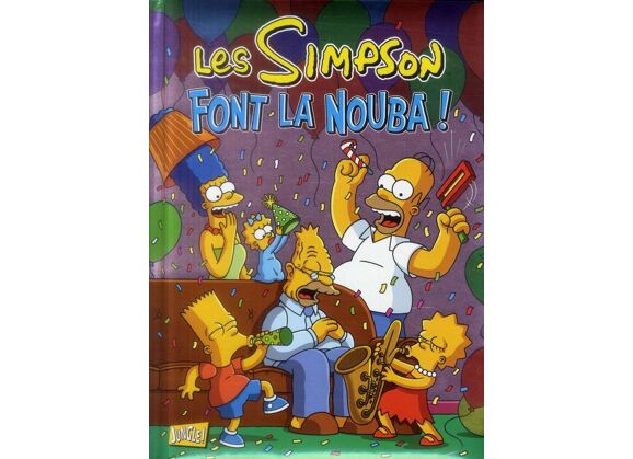 Image Les simpson special fêtes t.4 - font la nouba !