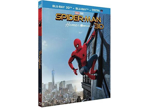 Image Blu-Ray SPIDER-MAN : HOMECOMING - BD 3D + BD (UV)