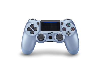 Image Acc. de jeux vidéo SONY Manette Sans Fil DualShock 4 Bleu Titane PS4