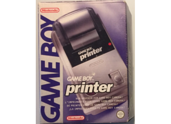 Image Acc. de jeux vidéo NINTENDO Imprimante Game Boy Printer Filaire Gris
