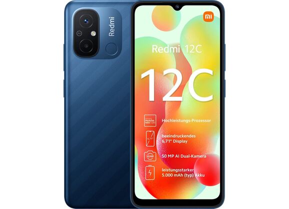 Image XIAOMI Redmi 12C Bleu 128 Go
