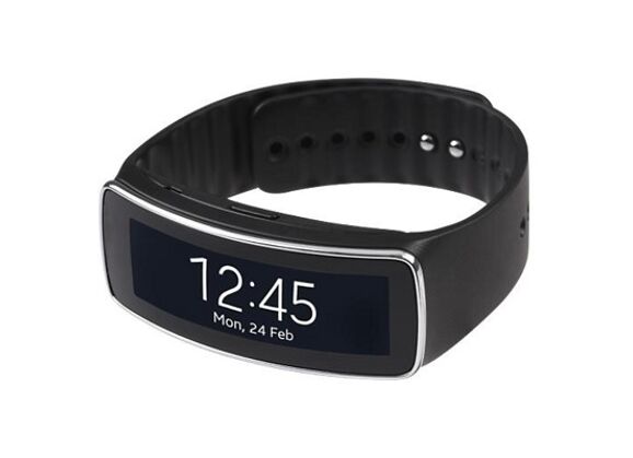 Image Montre connectée SAMSUNG Galaxy Gear Fit 2 Silicone Noir 25 mm